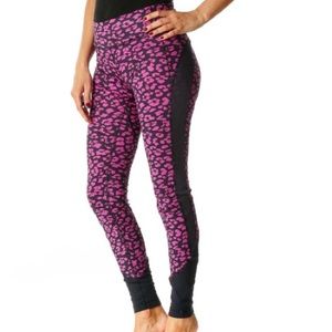 LuluLemon size 4 purple cheetah leggings